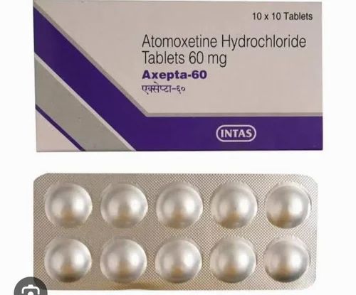 Comprimé Axepta 60 MG (Atomoxetine Hydrochloride)