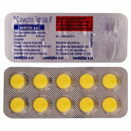 Cardivas 6.25 Tablet