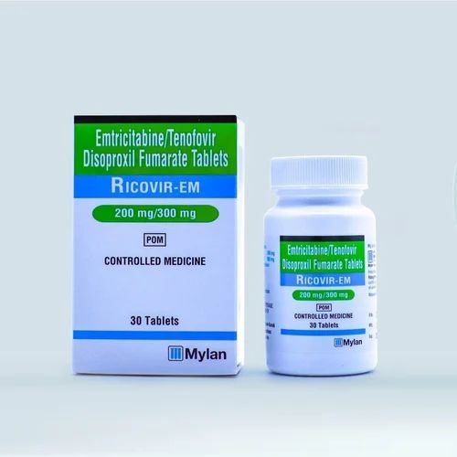 Ricovir EM 200 mg/300 mg, comprimé